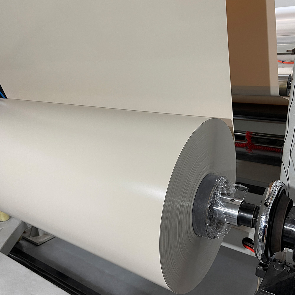 工廠家具裝飾膜定制 高光膚感帶膠PETG實(shí)色片 PETG防刮耐磨板材膜(圖2)