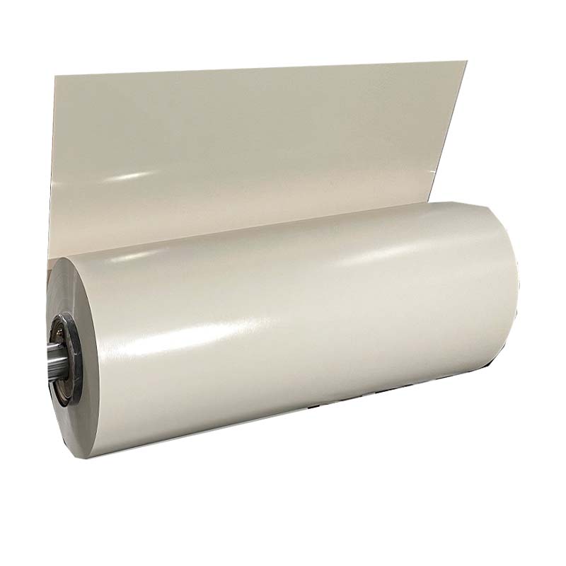 工廠家具裝飾膜定制 高光膚感帶膠PETG實色片 PETG防刮耐磨板材膜