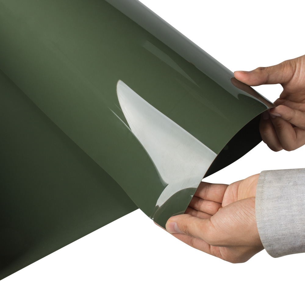 環(huán)保家具貼板裝飾膜 墨綠色PETG高光家具裝飾膜(圖7)