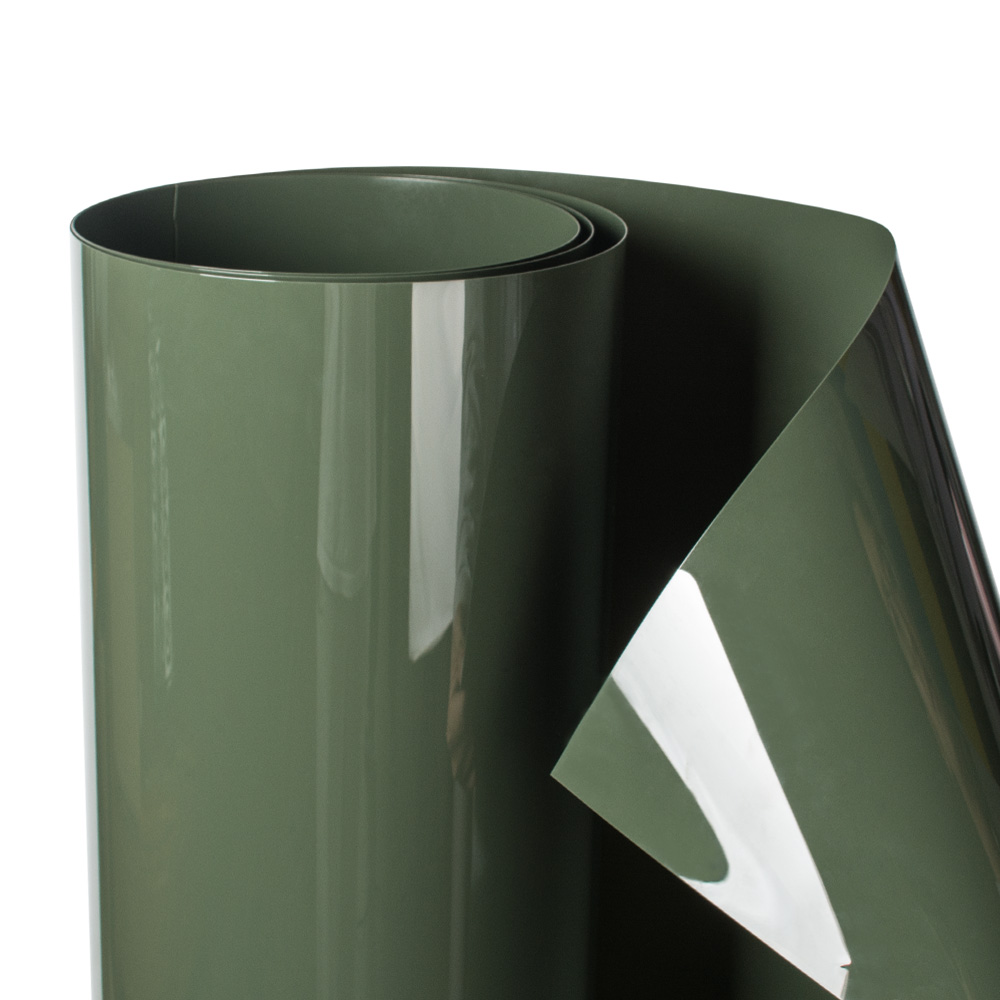 環(huán)保家具貼板裝飾膜 墨綠色PETG高光家具裝飾膜(圖3)