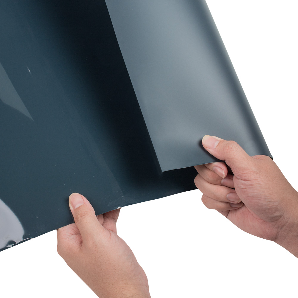 灰藍(lán)色 防油污防蛀防刮花PETG高光膜(圖3)