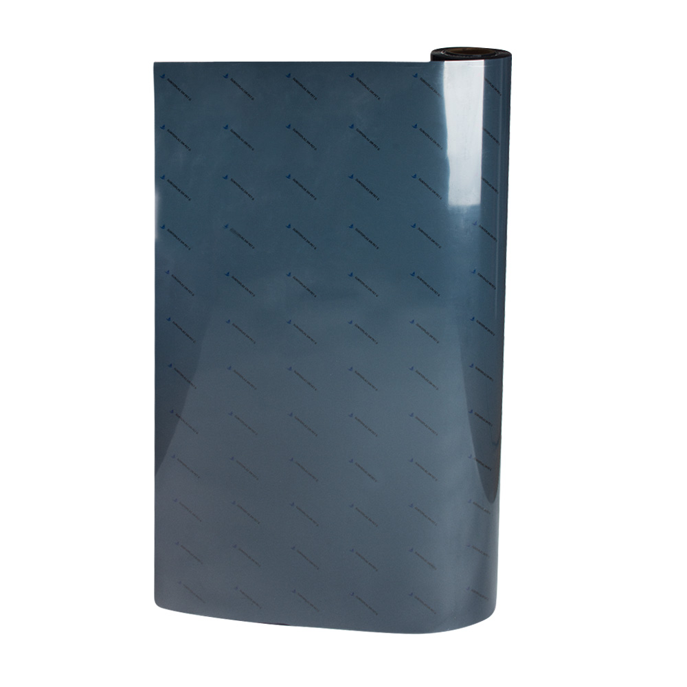 灰藍(lán)色 防油污防蛀防刮花PETG高光膜(圖2)